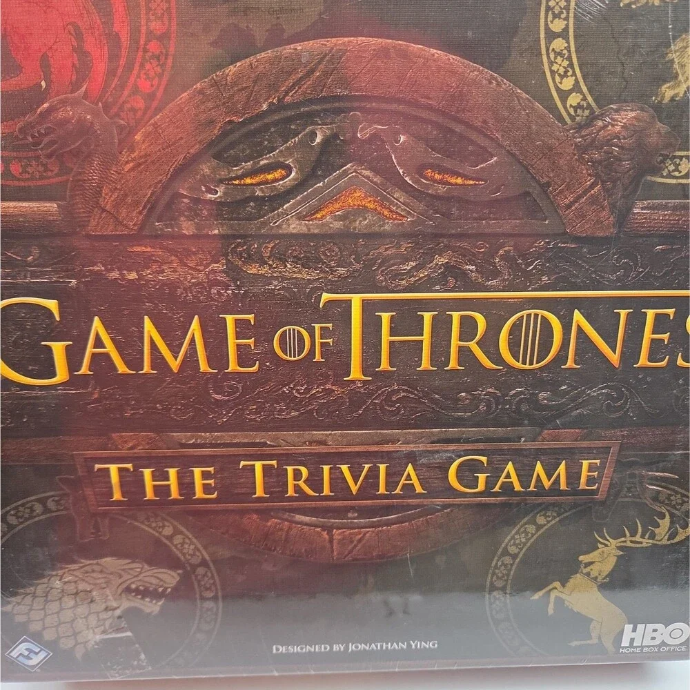 Game Of Thrones Trivia Game 2015 HBO Fantasy Flight NEW Sealed Seasons 1-4
